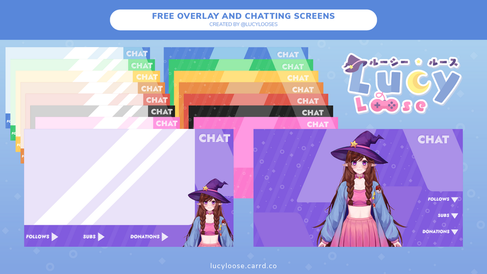 Free Overlay and Chat