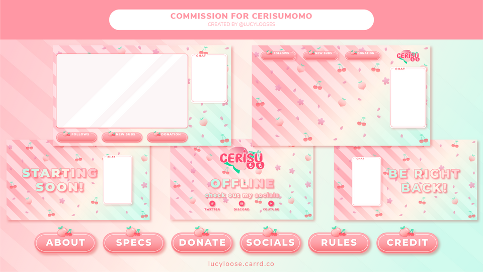 Commission Cerisumomo